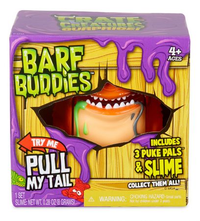 MGA - Crate Creatures Surprise blicí Kámoš (Barf Buddies), mix produktů, Pdq