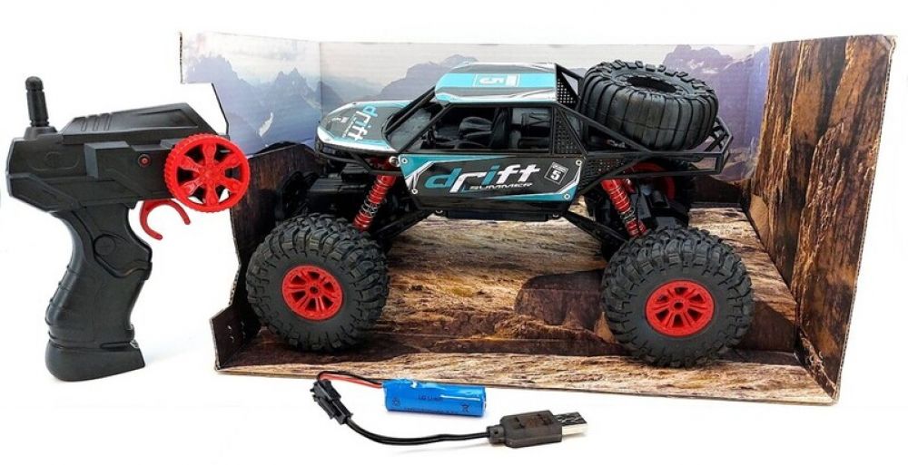 MEGA CREATIVE - Terénní auto Running 4x4 RC 30cm, Mix Produktů