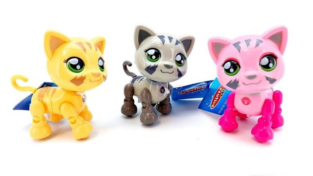 MEGA CREATIVE - Kočička na kolečkách 11cm, Mix Produktů