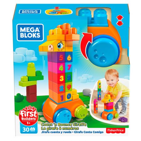 MATTEL - Mega Bloks 123 Žirafa (30)