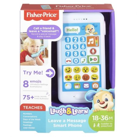 MATTEL - Fisher Price Emoji Chytrý Telefon slovenský