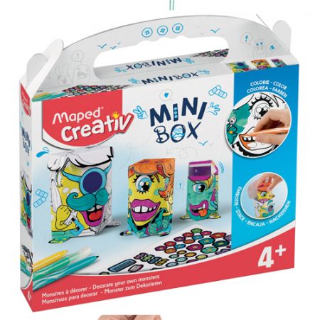 MAPED - SadaCREATIV Mini Box Příšerky