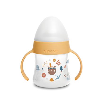 SUAVINEX | První láhev s oušky FOREST 150 ml - oranžová
