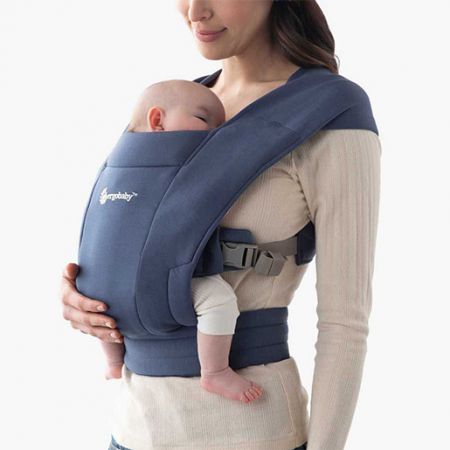 ERGOBABY | Nosítko EMBRACE - SOFT KNIT - SOFT NAVY