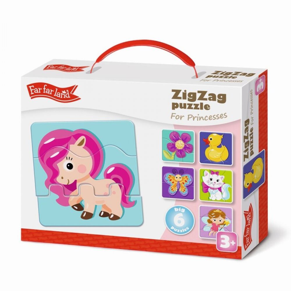 KIDS DO - ZigZag puzzle - pro princezny, Mix produktů
