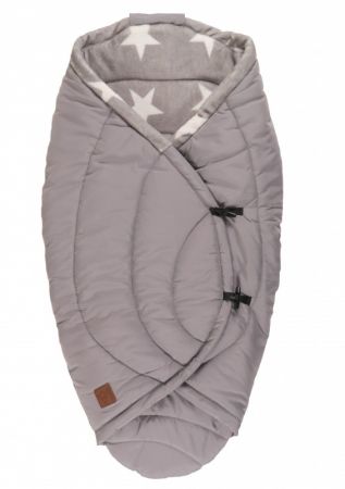 KAISER - Zavinovací fusak Coo Coon Starprint - light grey