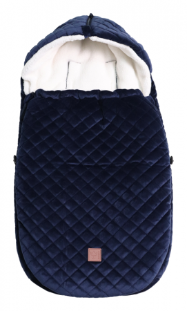 KAISER - Fusak X-Large Velvet Hoody - Navy
