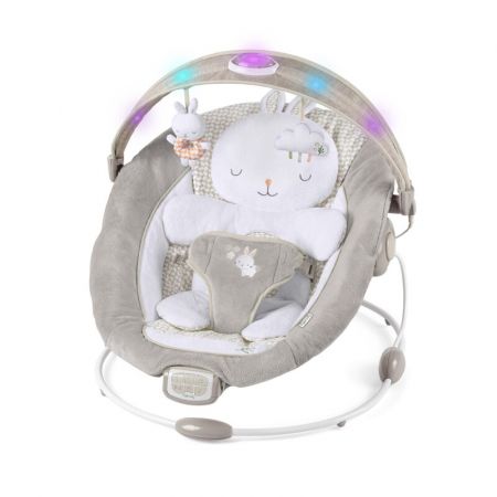 INGENUITY - Lehátko vibrující s melodií a světlem Twinkle Tails™ 0m+, do 9 kg