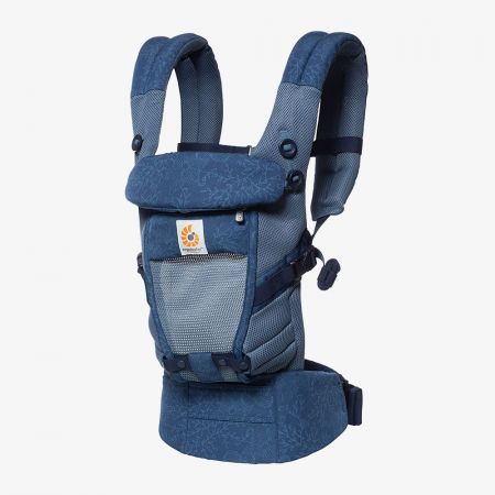 ERGOBABY | Nosítko ADAPT COOL AIR MESH - BLUE BLOOMS