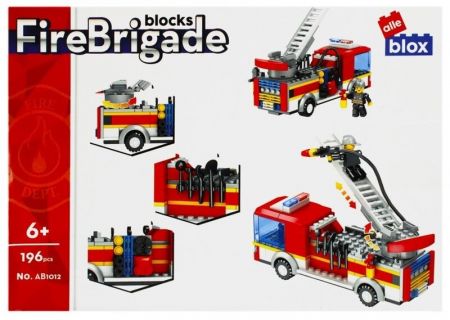 EURO-TRADE - Stavebnice Alleblox FireBrigade 196ks