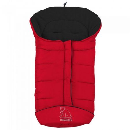 Eisbärchen - Zimní flísový fusak - Red / black