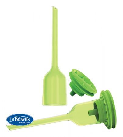 DR.BROWNS - Ventilový systém na lahve Options+ široké hrdlo 270ml 2ks (WR201)