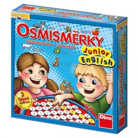 DINOTOYS - Hra osmisměrka Junior English