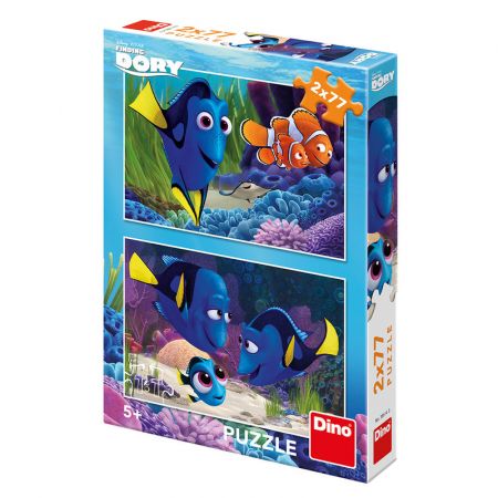 DINO - Walt Disney Dory se našla 2x77 dílků