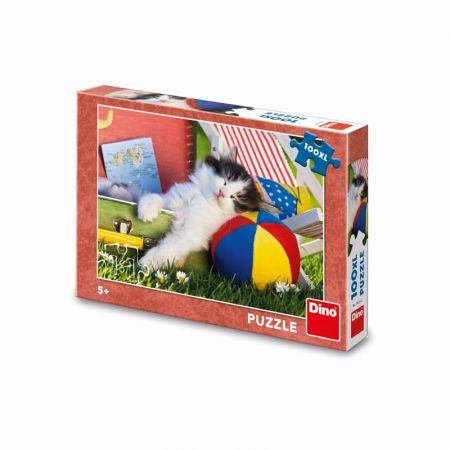 DINO - Kotě Odpočívá 100 Xl Puzzle