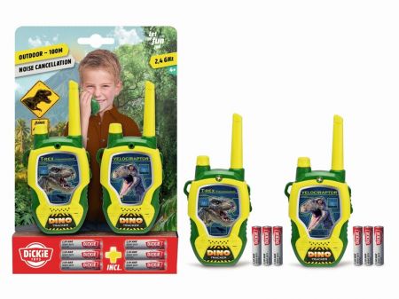 DICKIE - Vysílačky Walkie Talkie Dino Patrol