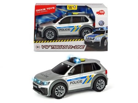 DICKIE - Policejní auto Vw Tiguan R-Line, česká verze