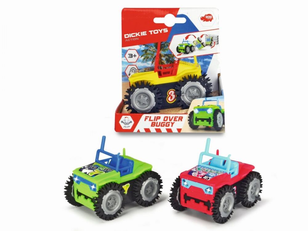 DICKIE - Auto Flip Over Buggy, Mix Produktů 3 Druhy