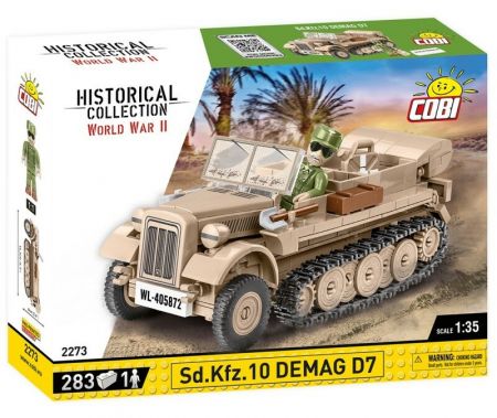 COBI - II WW Sd.Kfz. 10 DEMAG, 1:35, 280 k, 1 f