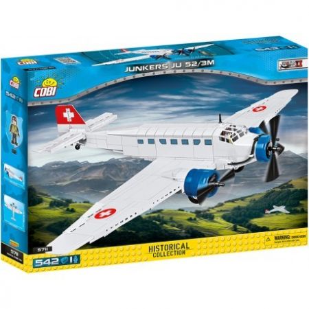 COBI - II WW Junkers Ju-52 / 3m G43, 542 k, 1 f