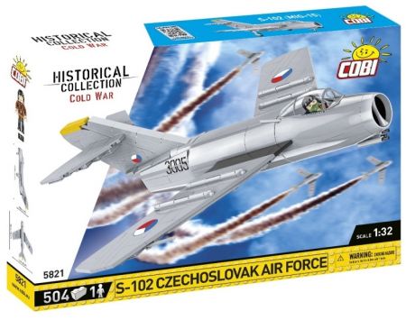 COBI - Cold War S-102 Czechoslovak Air Force, 1:32, 504 k, 1 f