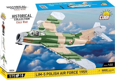 COBI - Cold War LIM-5 Polish Air Force 1959, 1:32, 588k, 1f