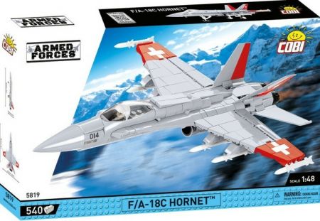 COBI - Armed Forces F/A-18C Hornet Swiss Air Force, 1:48, 540 k