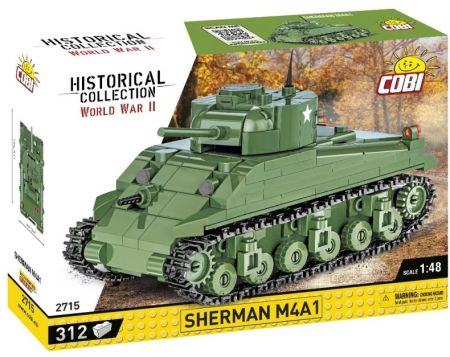 COBI - 2715 II WW M4A1 Sherman, 1:48, 310 k