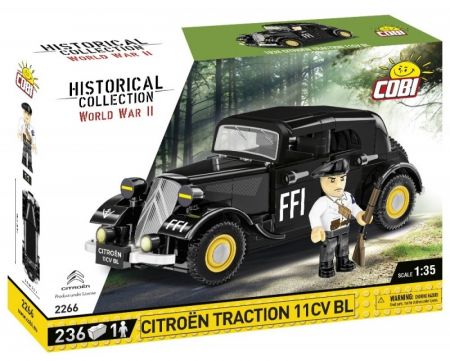 COBI - 2266 1938 Citroën Traction 11CV, 1:35, 236 k, 1 f