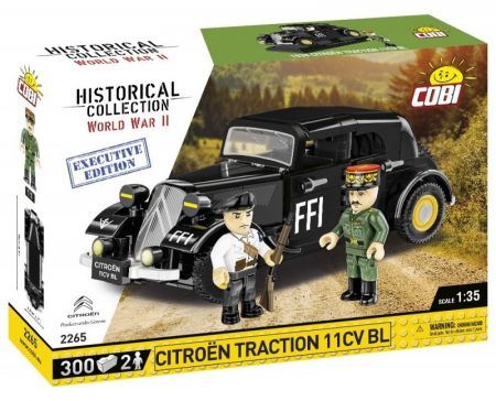 COBI - 2265 1938 Citroën Traction 11CV, 1:35, 300 k, 2 f EXECUTIVE EDITION