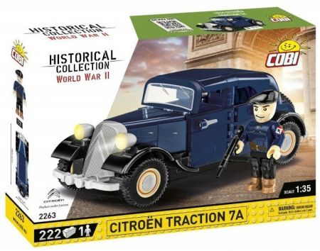 COBI - 1934 Citroën Traction 7A, 1:35, 222 k, 1 f