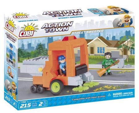 COBI - 1748 Action Town - Zametač ulic