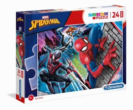 CLEMENTONI - Puzzle Maxi 24 Spider Man