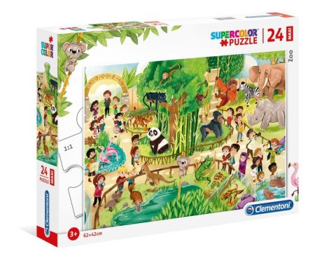 CLEMENTONI - Puzzle 24 Zoo