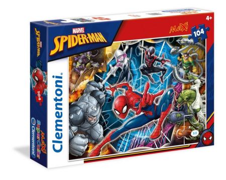 CLEMENTONI - Puzzle 104 Spider Man