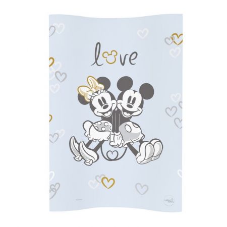 CEBA - Podložka přebalovací měkká COSY 50x70 Disney Minnie&Mickey Blue