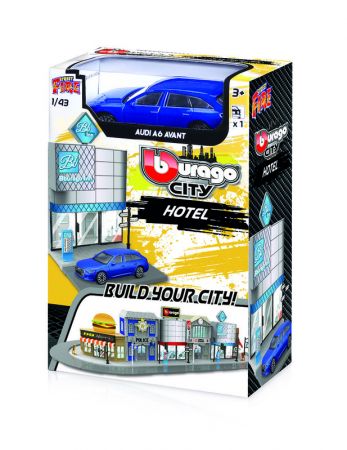 BBURAGO - Bburago 1:43 BBURAGO CITY, Hotel