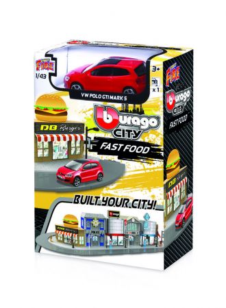 BBURAGO - Bburago 1:43 BBURAGO CITY, Fast Food