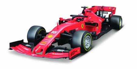 BBURAGO - Bburago 1:18 Ferrari  Racing F1 2019 SF90 LeClercl