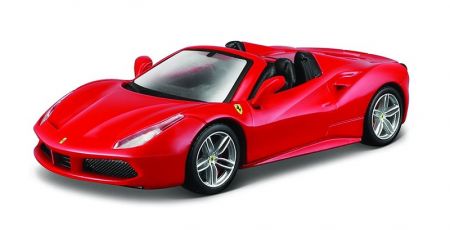 BBURAGO - 1:43 Ferrari Signature series 488 Spider Red