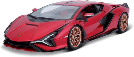 BBURAGO - 1:18 TOP Lamborghini Sian FKP 37 Red