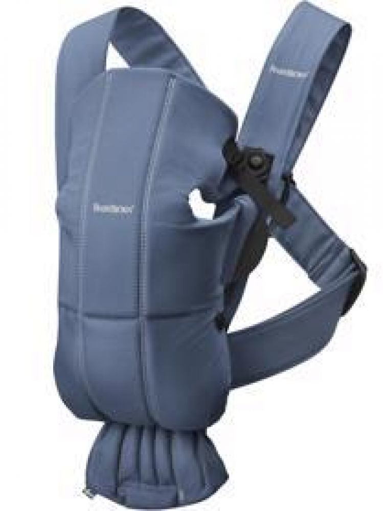 BABYBJORN - Nosítko Mini, Vintage Indigo Cotton