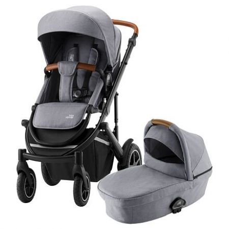 Kočárek Britax Römer Smile III dvojkombinace Frost grey/brown