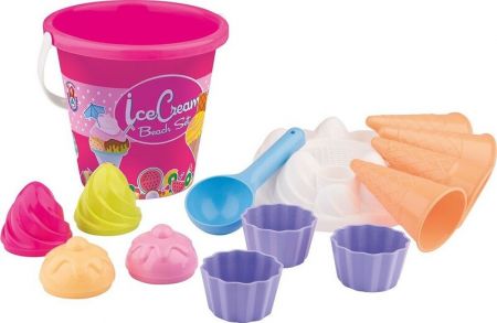 ANDRONI GIOCATTOLI - Zmrzlina sada do písku 11ks 31cm, Mix produktů