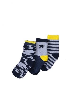 Ponožky chlapecké 3pack, Minoti, TB SOCK 36, kluk - 80/92