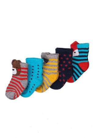 Ponožky chlapecké 5pack, Minoti, NBB SOCK 36, kluk - 80/92