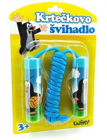 WIKY - Krtkova švihadlo 2,3m, Krtek s míčem