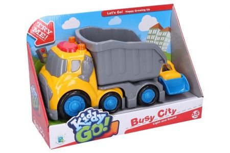 WIKY - Kiddy Auto sklápěcí s efekty 19cm