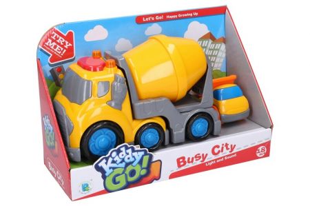 WIKY - Kiddy Auto míchačka s efekatmi 19,5 cm sklápěč 6,5 cm