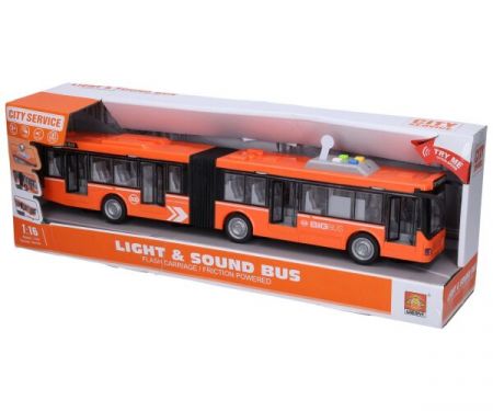 WIKY - Autobus s efekty 44cm 1:16